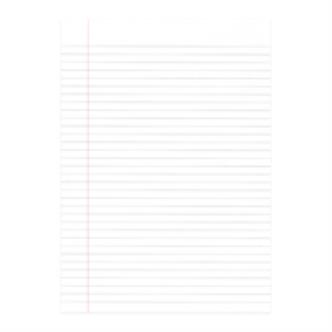 loose leaf paper a4 ruled with margin pack of 2500 en09808